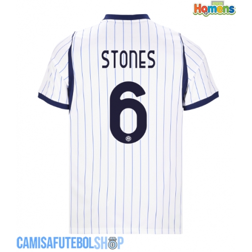 Camisa de time de futebol Inter Milan John Stones #6 Replicas 2º Equipamento 2026-27 Manga Curta